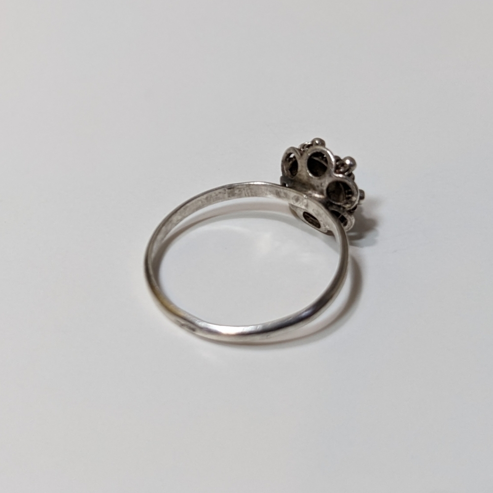 Dutch Button Filigree Zeeuwse Knoop Victorian Antique Ring - Picture 8 of 12